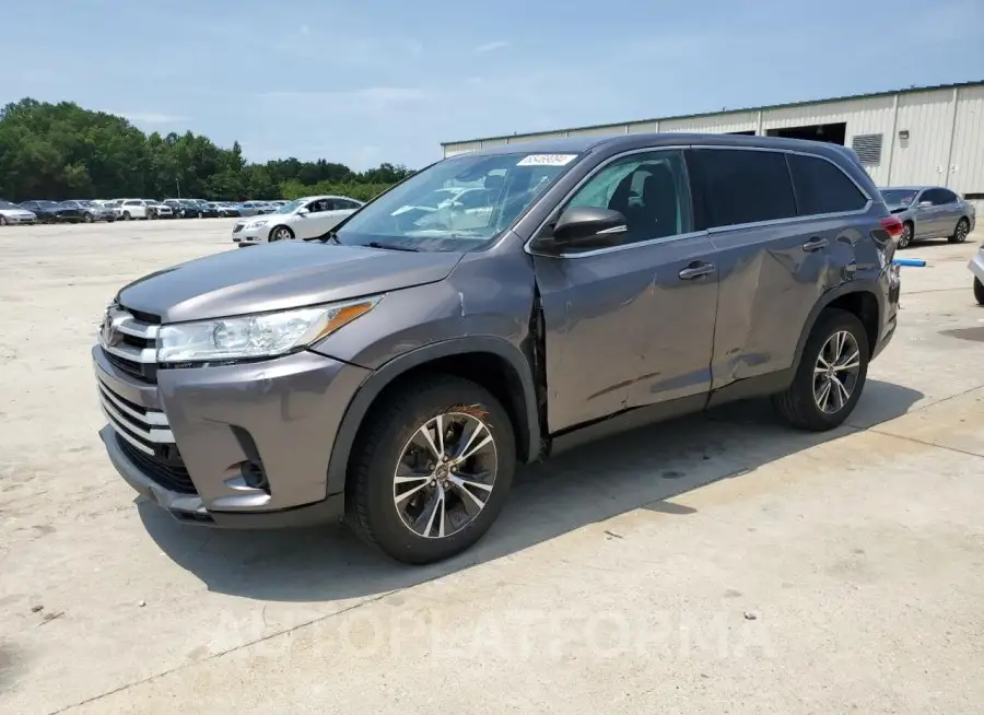 TOYOTA HIGHLANDER 2019 vin 5TDZARFH3KS057234 from auto auction Copart