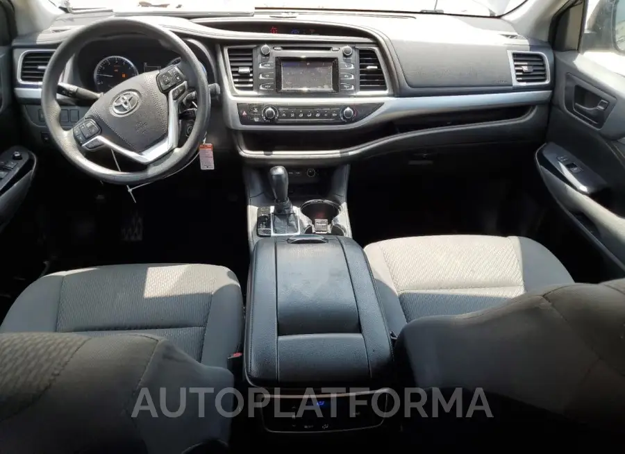 TOYOTA HIGHLANDER 2019 vin 5TDZARFH3KS057234 from auto auction Copart