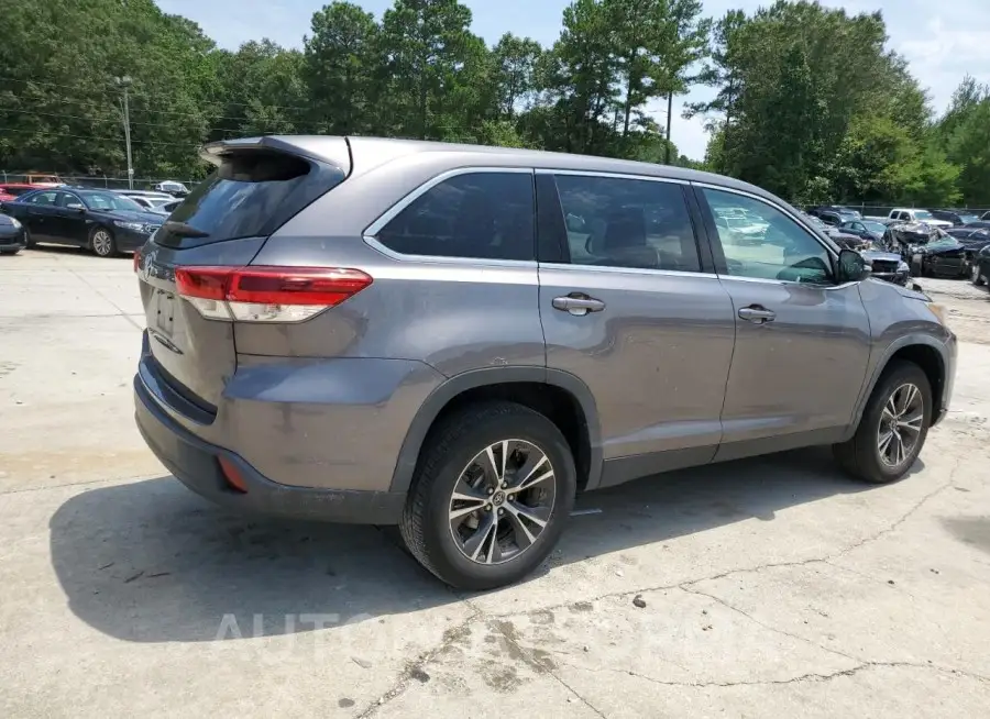 TOYOTA HIGHLANDER 2019 vin 5TDZARFH3KS057234 from auto auction Copart