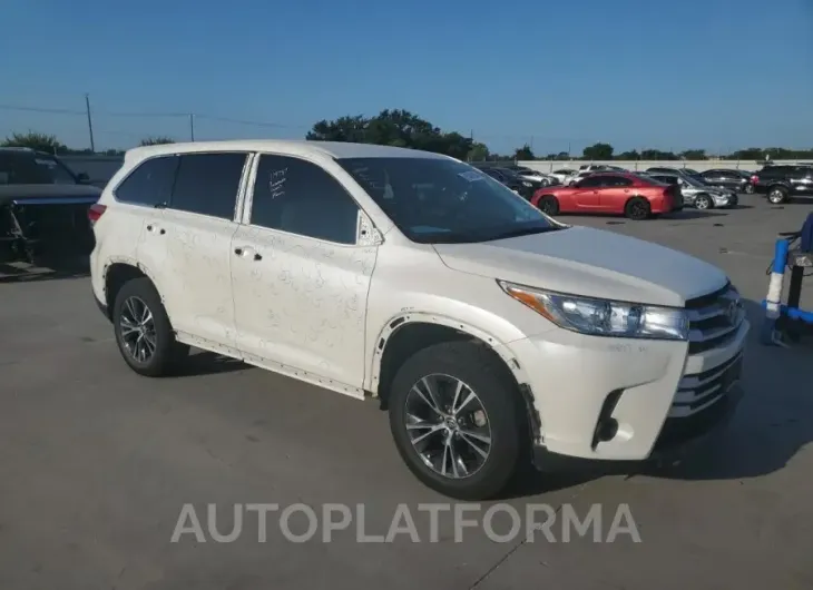 TOYOTA HIGHLANDER 2019 vin 5TDZZRFH1KS369299 from auto auction Copart