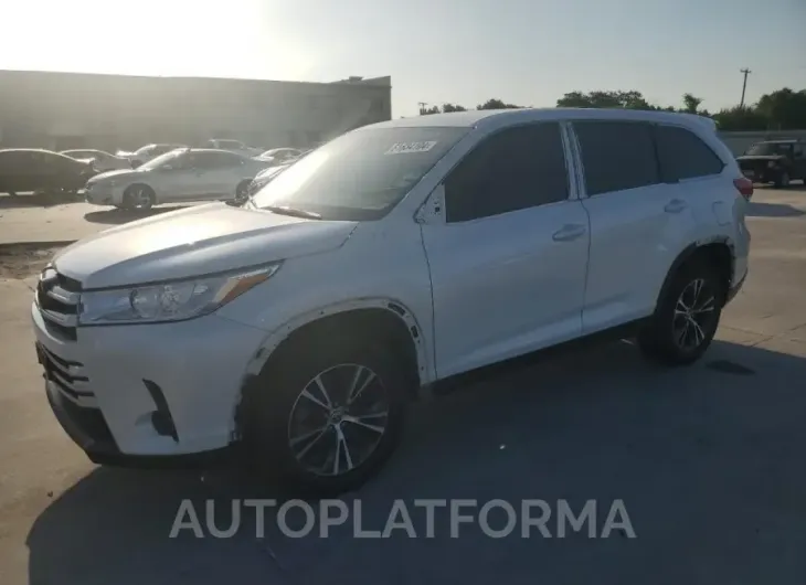 TOYOTA HIGHLANDER 2019 vin 5TDZZRFH1KS369299 from auto auction Copart