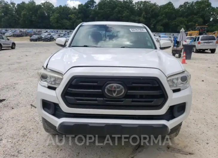 TOYOTA TACOMA DOU 2018 vin 5TFAX5GN5JX108122 from auto auction Copart