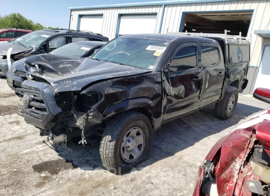 TOYOTA TACOMA DOU 2018 vin 5TFAX5GN9JX117700 from auto auction Copart