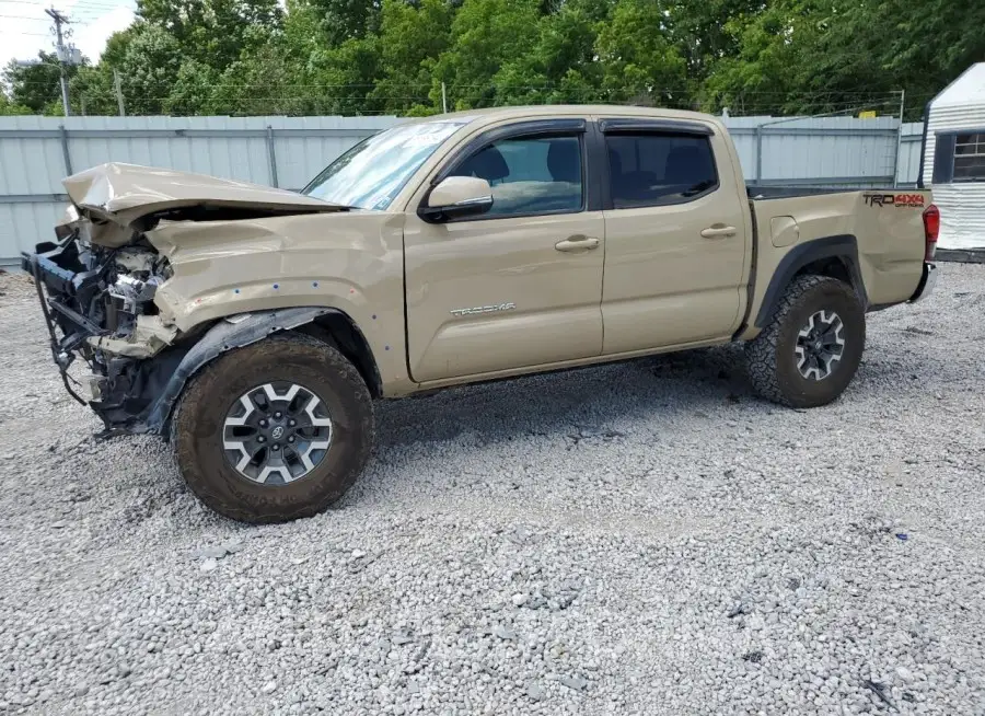 TOYOTA TACOMA DOU 2018 vin 5TFCZ5AN4JX161373 from auto auction Copart