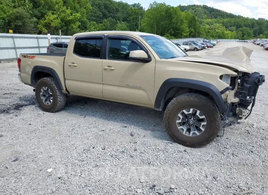 TOYOTA TACOMA DOU 2018 vin 5TFCZ5AN4JX161373 from auto auction Copart