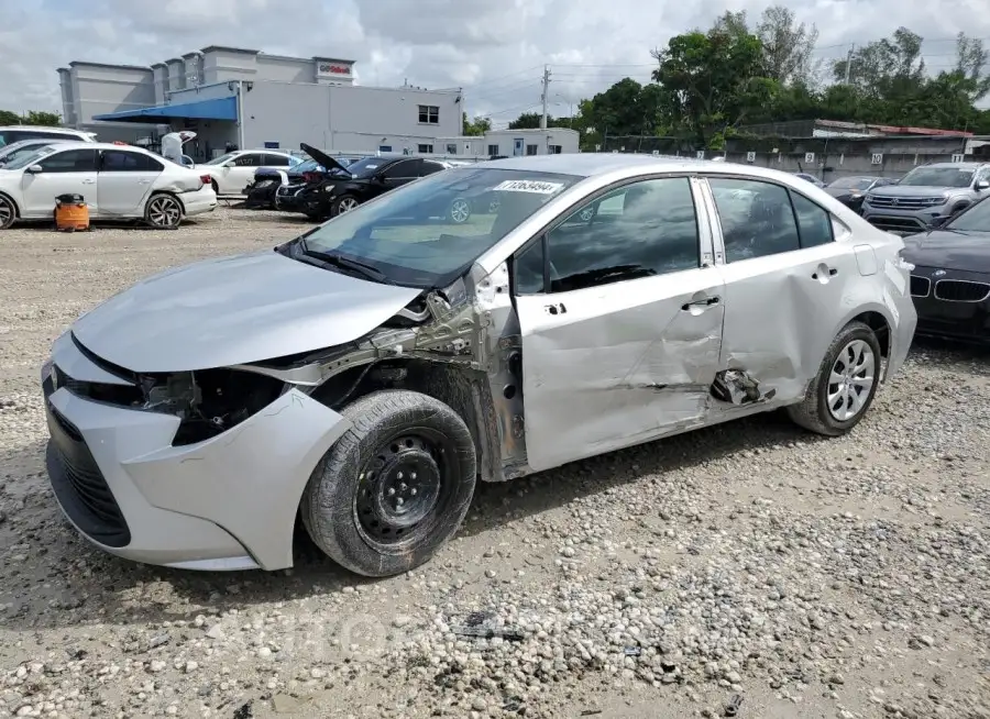 TOYOTA COROLLA LE 2024 vin 5YFB4MDE0RP195451 from auto auction Copart