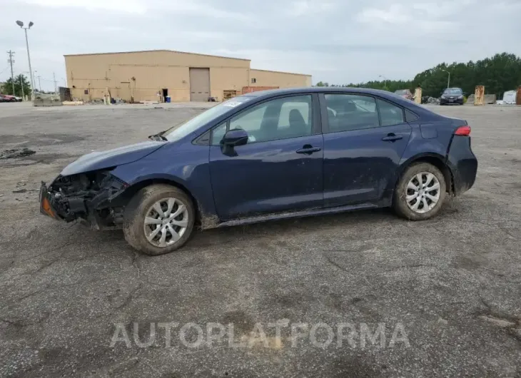 TOYOTA COROLLA LE 2022 vin 5YFEPMAE4NP278772 from auto auction Copart