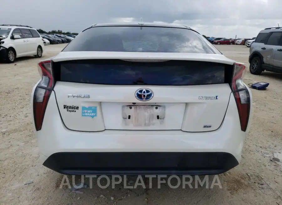 TOYOTA PRIUS 2017 vin JTDKARFU5H3051167 from auto auction Copart