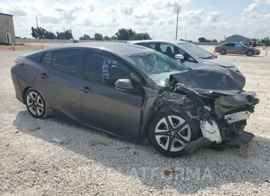 TOYOTA PRIUS 2018 vin JTDKARFU7J3551417 from auto auction Copart