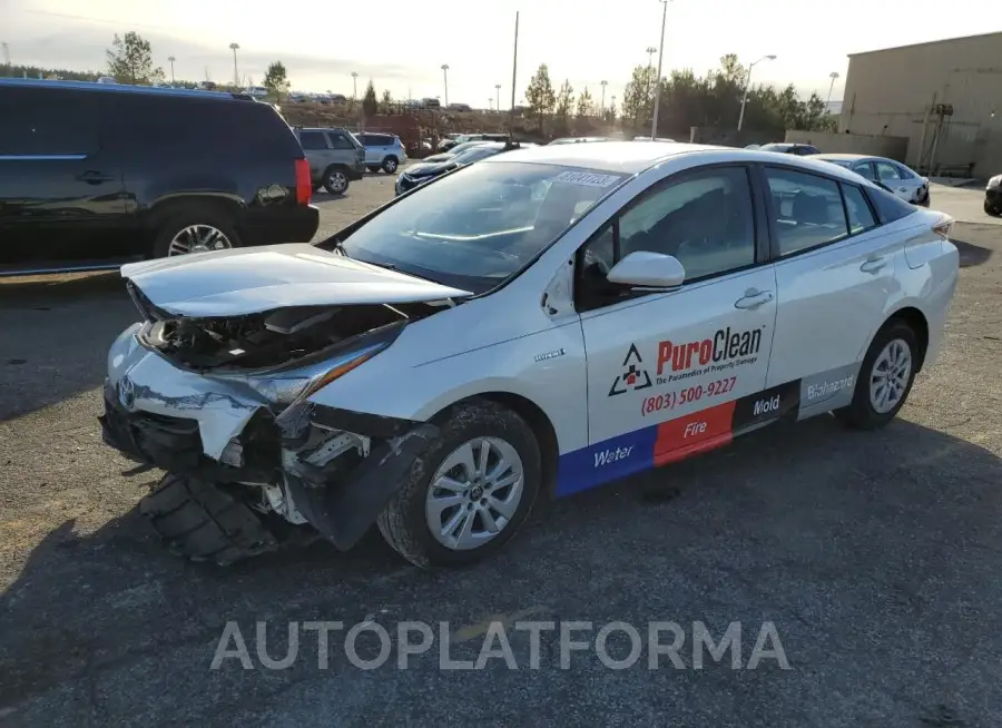 TOYOTA PRIUS 2016 vin JTDKBRFU7G3002631 from auto auction Copart