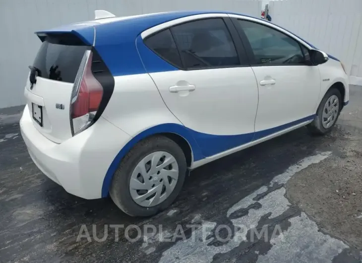 TOYOTA Prius c 2016 vin JTDKDTB32G1123020 from auto auction Copart