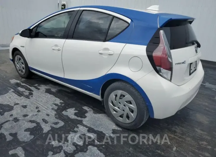 TOYOTA Prius c 2016 vin JTDKDTB32G1123020 from auto auction Copart