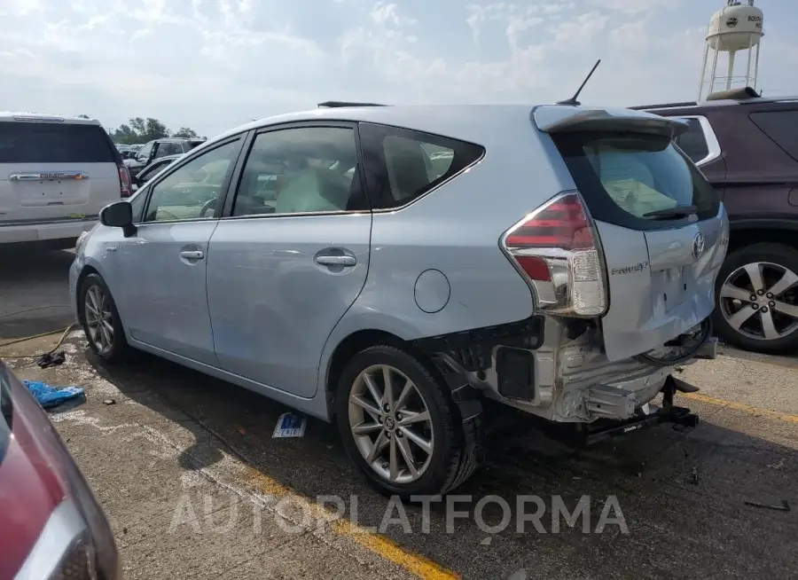 TOYOTA PRIUS V 2016 vin JTDZN3EU8GJ046833 from auto auction Copart