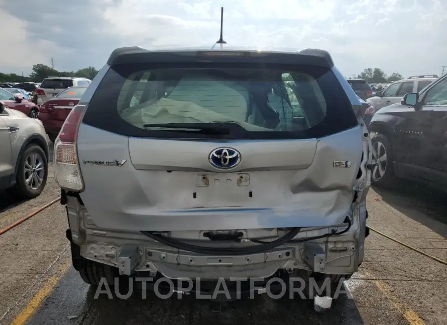 TOYOTA PRIUS V 2016 vin JTDZN3EU8GJ046833 from auto auction Copart