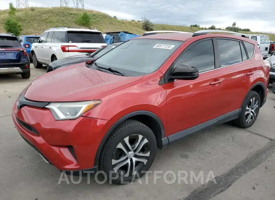 TOYOTA RAV4 LE 2016 vin JTMBFREV8GJ055123 from auto auction Copart