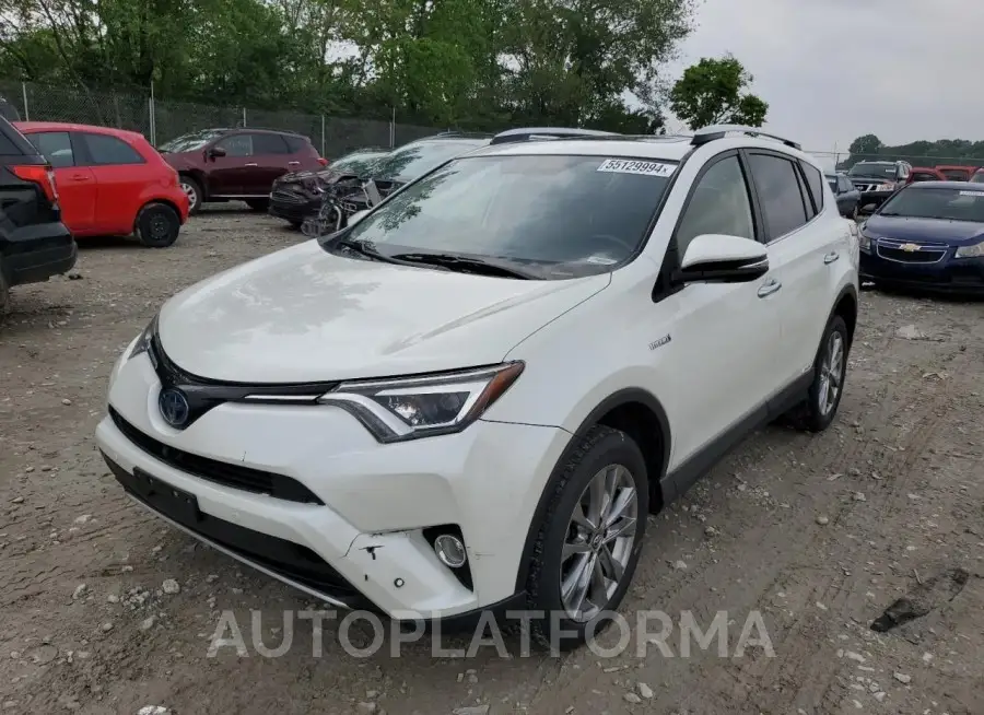 TOYOTA RAV4 HV LI 2016 vin JTMDJREV0GD010103 from auto auction Copart