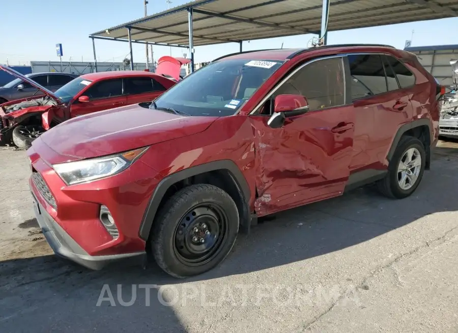 TOYOTA RAV4 XLE 2019 vin JTMW1RFV4KJ014642 from auto auction Copart