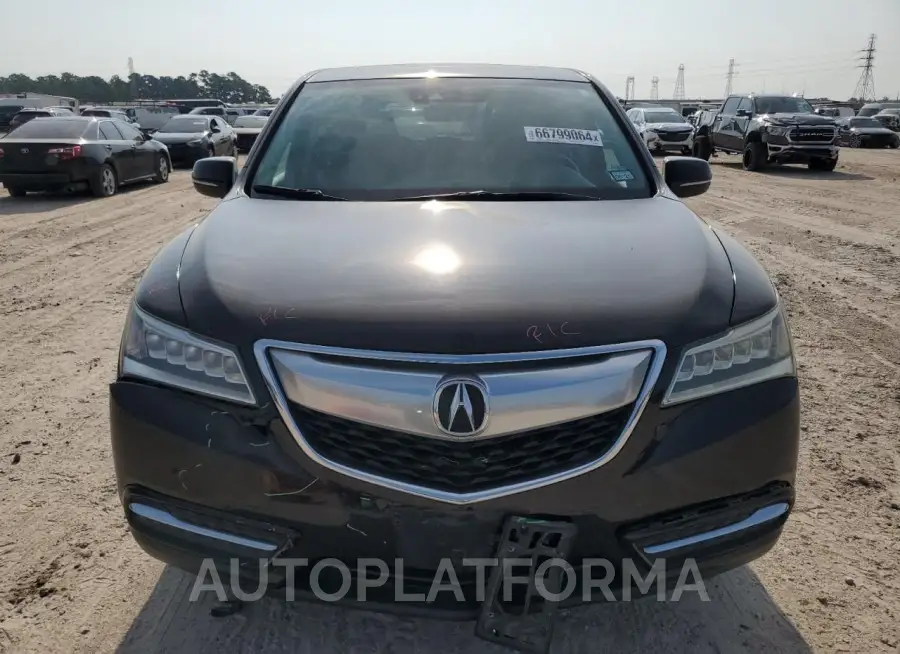 ACURA MDX TECHNO 2016 vin 5FRYD3H43GB005607 from auto auction Copart