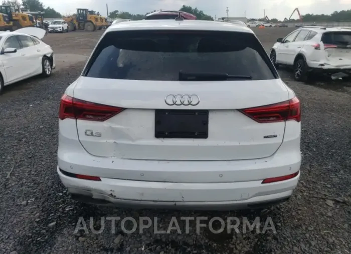 AUDI Q3 PREMIUM 2022 vin WA1AUCF36N1003444 from auto auction Copart