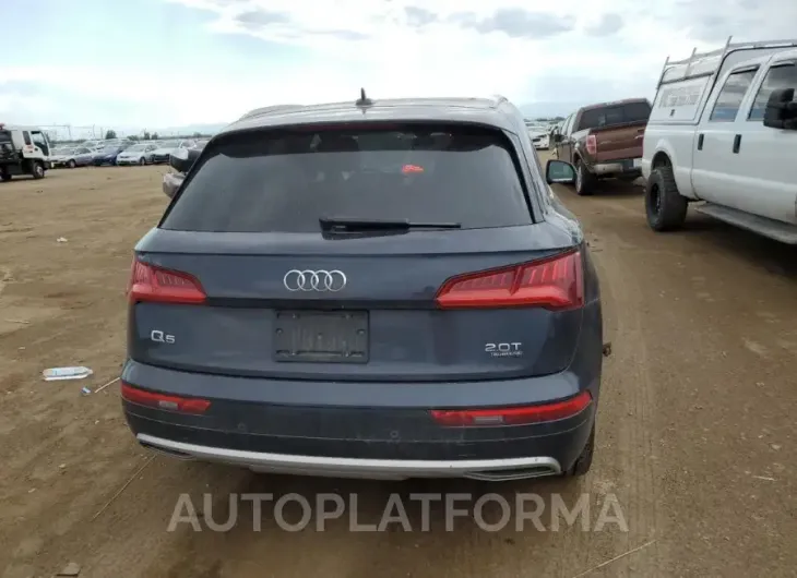 AUDI Q5 PREMIUM 2018 vin WA1BNAFYXJ2246101 from auto auction Copart