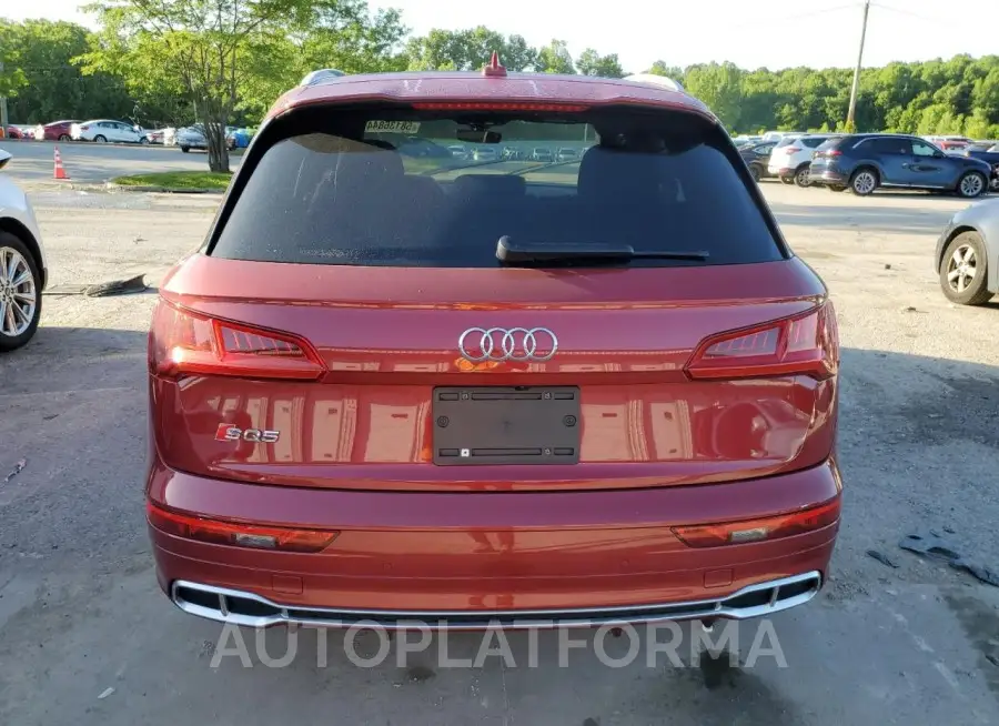 AUDI SQ5 PRESTI 2018 vin WA1C4AFY0J2235809 from auto auction Copart