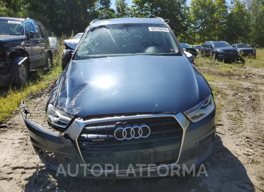 AUDI Q3 PREMIUM 2016 vin WA1EFCFS5GR016662 from auto auction Copart