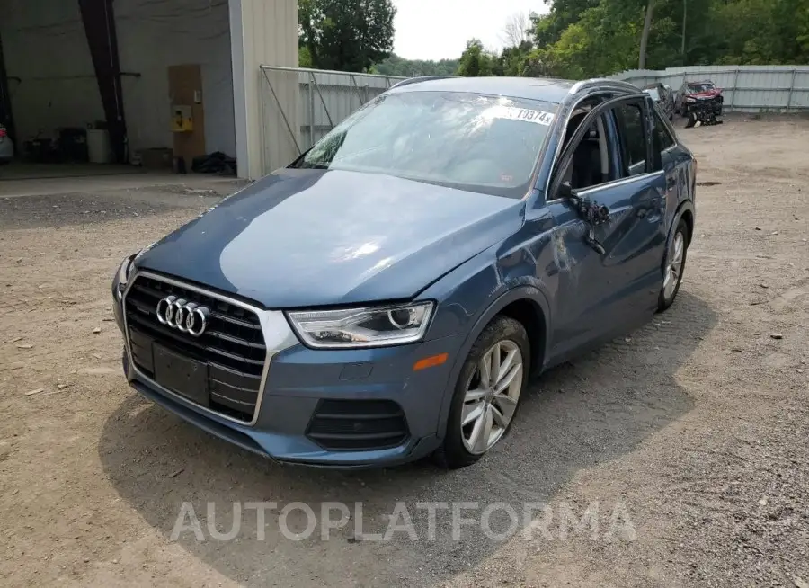 AUDI Q3 PREMIUM 2016 vin WA1EFCFS5GR016662 from auto auction Copart