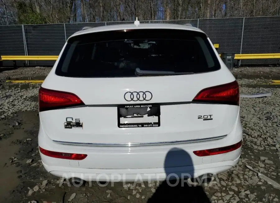 AUDI Q5 2015 vin WA1LFAFP5FA049598 from auto auction Copart