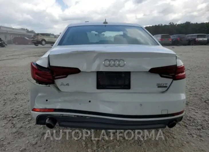 AUDI A4 PREMIUM 2018 vin WAUENAF44JA074330 from auto auction Copart