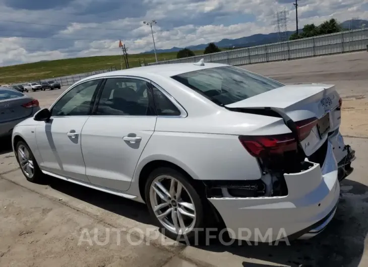 AUDI A4 PREMIUM 2020 vin WAUENAF44LA048295 from auto auction Copart