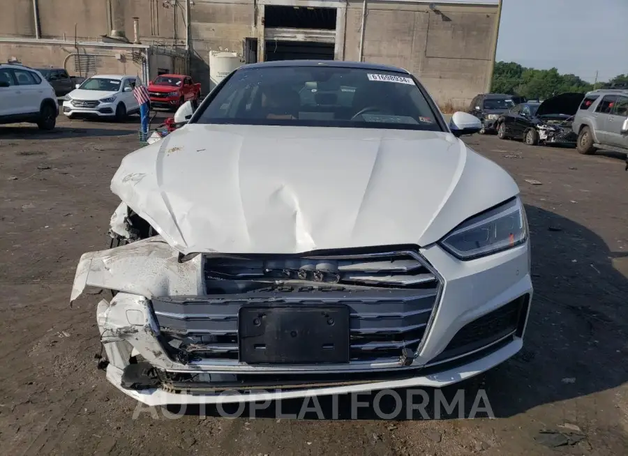 AUDI A5 PREMIUM 2019 vin WAUENCF57KA013897 from auto auction Copart