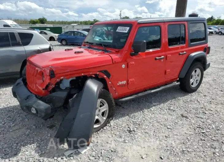 JEEP WRANGLER U 2020 vin 1C4HJXDN0LW269745 from auto auction Copart