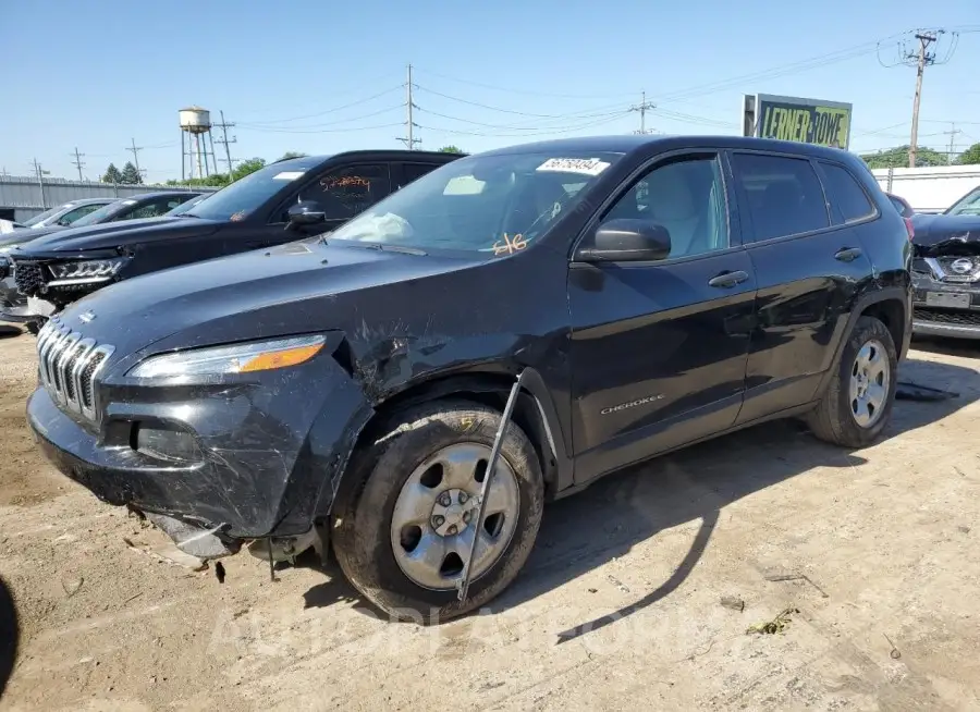 JEEP CHEROKEE S 2016 vin 1C4PJMAB3GW294164 from auto auction Copart