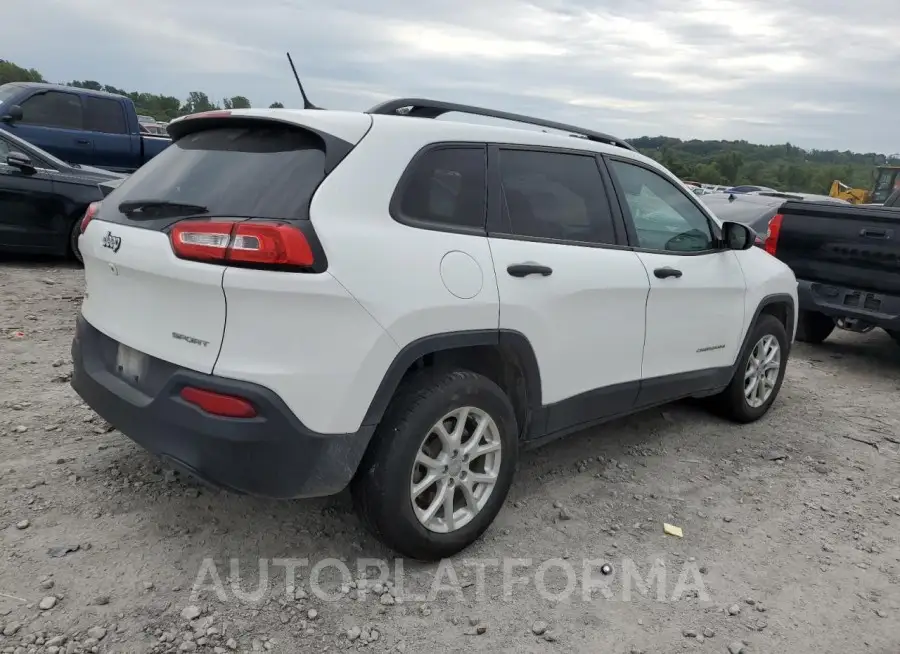 JEEP CHEROKEE S 2016 vin 1C4PJMAB6GW204148 from auto auction Copart