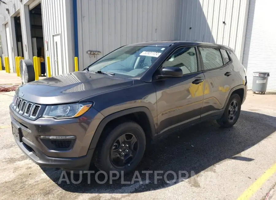 JEEP COMPASS SP 2019 vin 3C4NJCAB5KT715463 from auto auction Copart