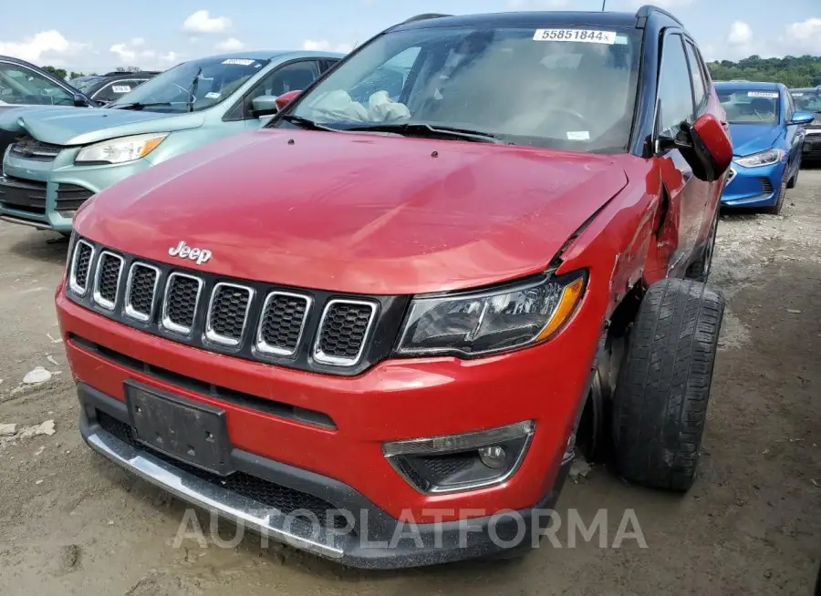 JEEP COMPASS LI 2018 vin 3C4NJDCB7JT280625 from auto auction Copart