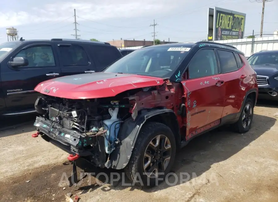 JEEP COMPASS TR 2018 vin 3C4NJDDB8JT451106 from auto auction Copart