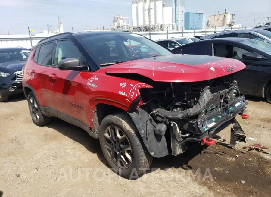 JEEP COMPASS TR 2018 vin 3C4NJDDB8JT451106 from auto auction Copart