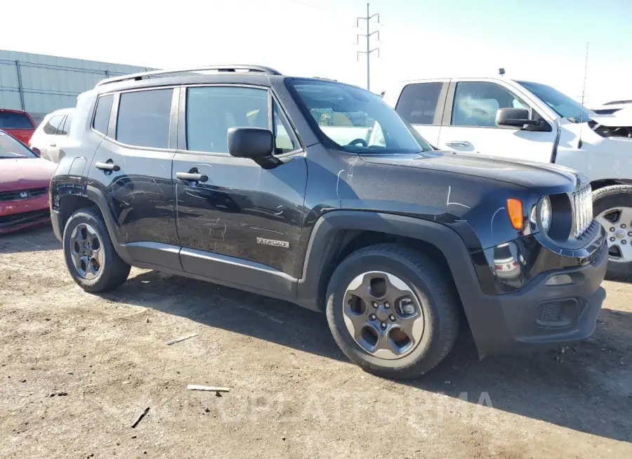 JEEP RENEGADE S 2017 vin ZACCJAAH2HPF75596 from auto auction Copart