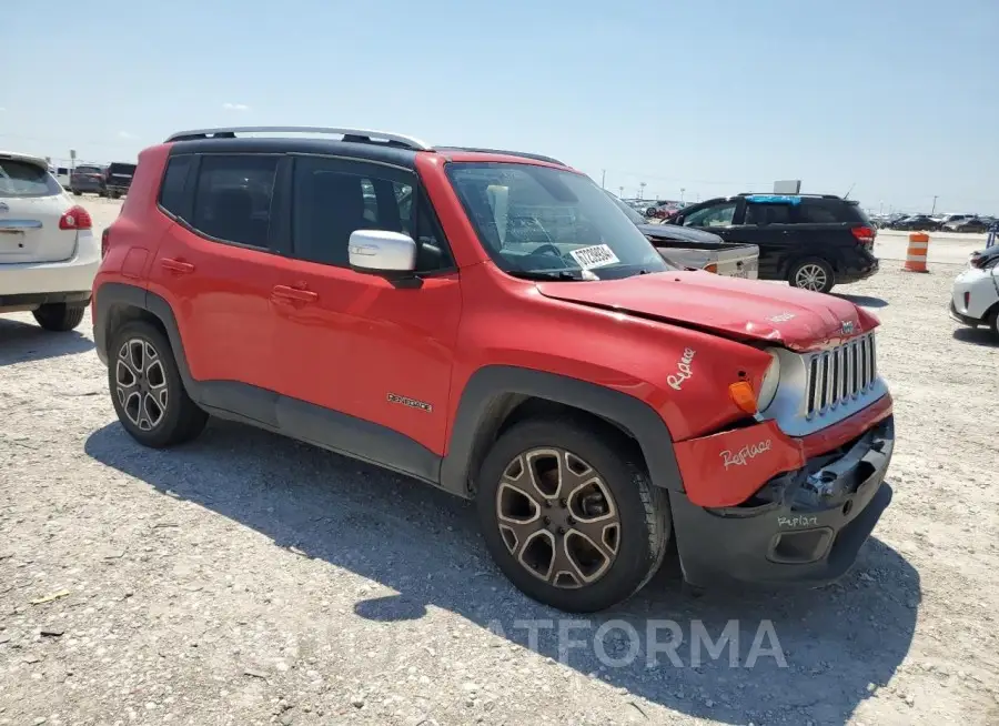 JEEP RENEGADE L 2015 vin ZACCJADT6FPC37731 from auto auction Copart