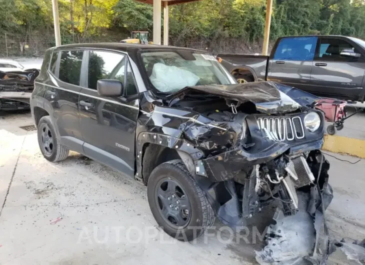 JEEP RENEGADE S 2018 vin ZACCJBAB4JPH85396 from auto auction Copart