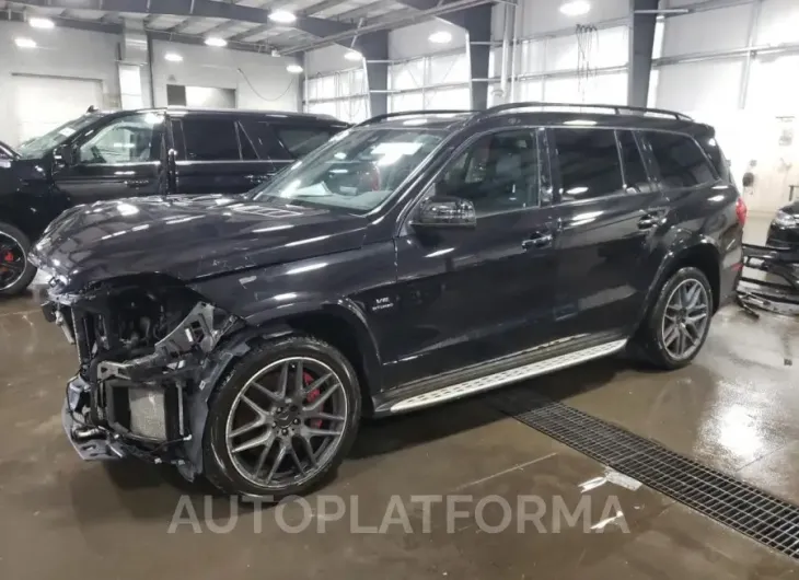 MERCEDES-BENZ GLS 63 AMG 2018 vin 4JGDF7FE1JB048135 from auto auction Copart