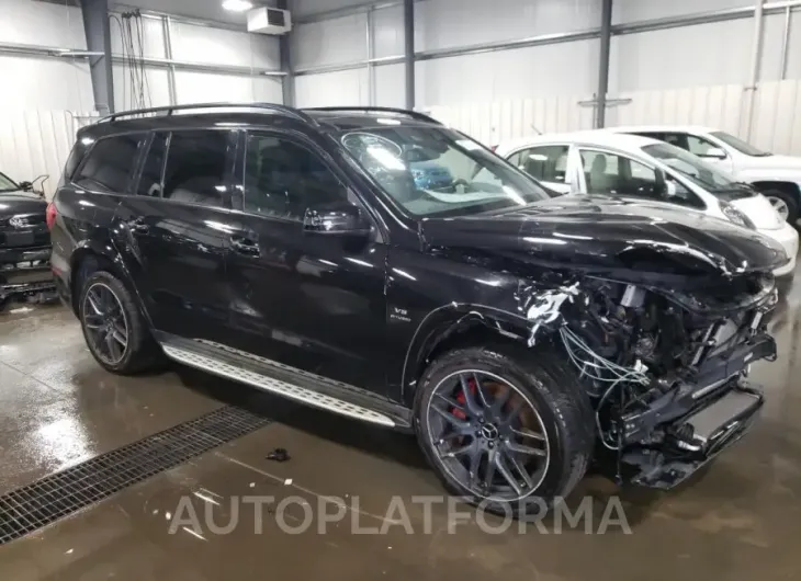 MERCEDES-BENZ GLS 63 AMG 2018 vin 4JGDF7FE1JB048135 from auto auction Copart