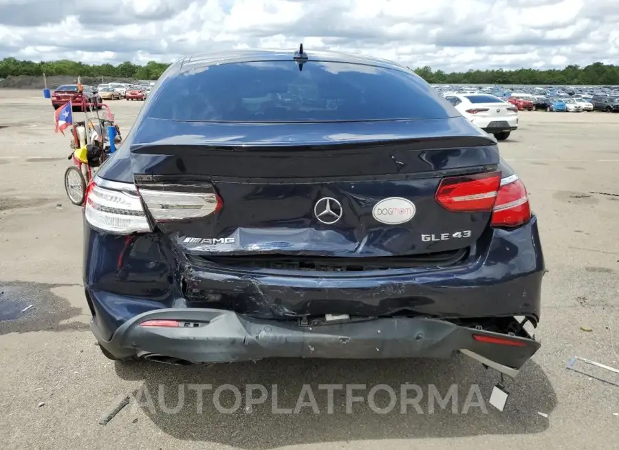 MERCEDES-BENZ GLE COUPE 2017 vin 4JGED6EB0HA072356 from auto auction Copart