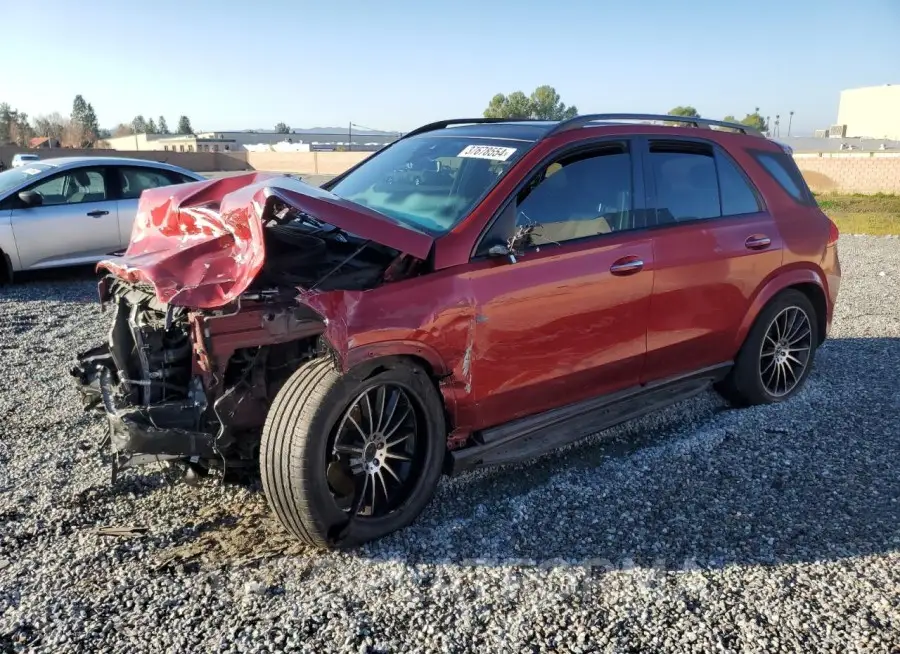 MERCEDES-BENZ GLE 350 2020 vin 4JGFB4JB7LA243679 from auto auction Copart