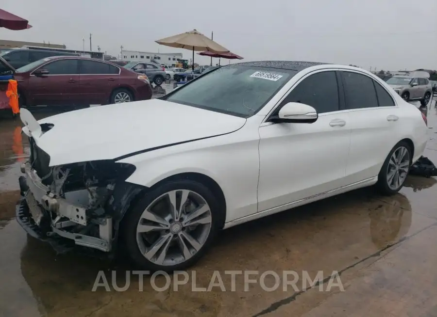 MERCEDES-BENZ C 300 2015 vin 55SWF4JB1FU086881 from auto auction Copart