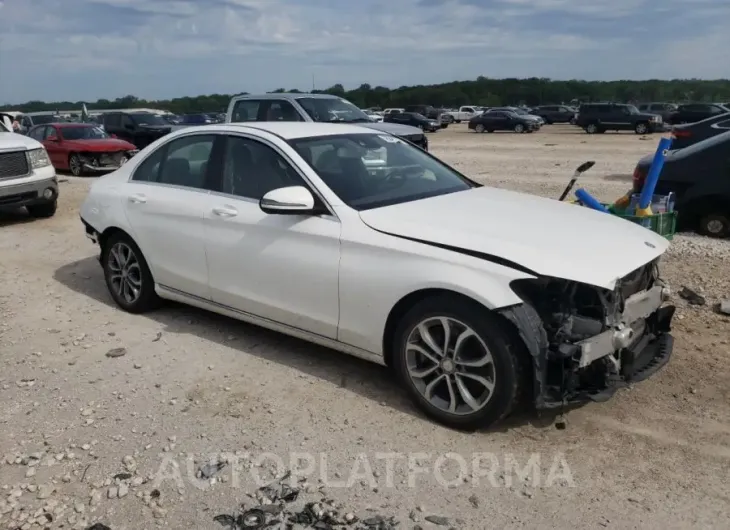 MERCEDES-BENZ C 300 2016 vin 55SWF4JBXGU157545 from auto auction Copart