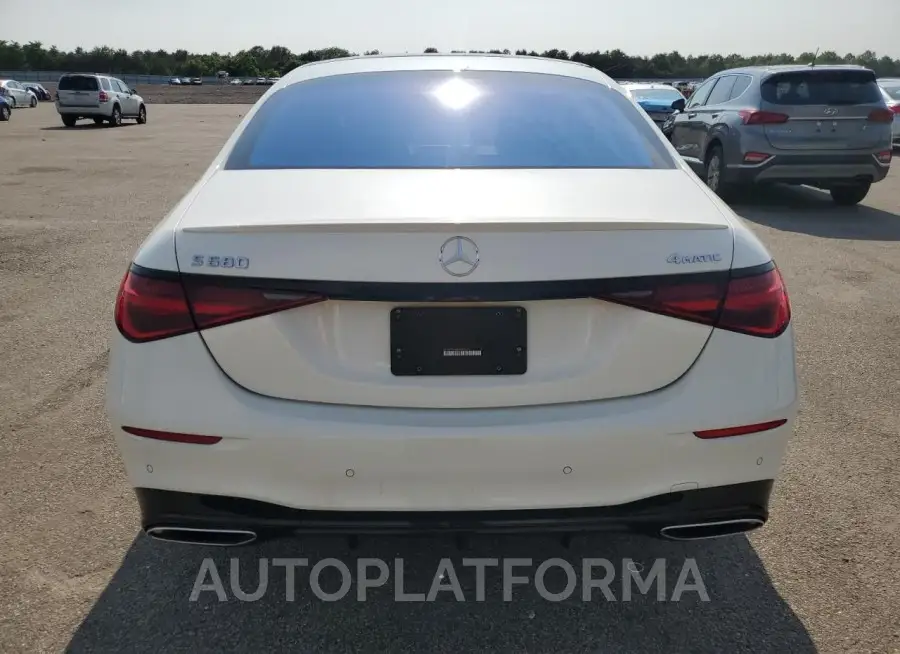 MERCEDES-BENZ S 580 4MAT 2021 vin W1K6G7GB6MA060490 from auto auction Copart