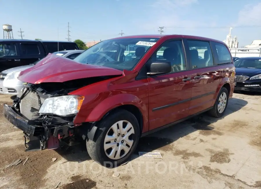 DODGE GRAND CARA 2015 vin 2C4RDGBG2FR650932 from auto auction Copart