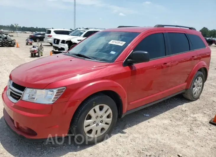 DODGE JOURNEY SE 2016 vin 3C4PDCAB4GT247863 from auto auction Copart